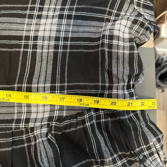 Black flannel style dress xxl nwt - Picture 6 of 8